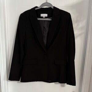 Calvin Klein Women's Elegant Black Blazer